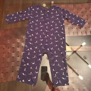 Janie and Jack sailboat onesie